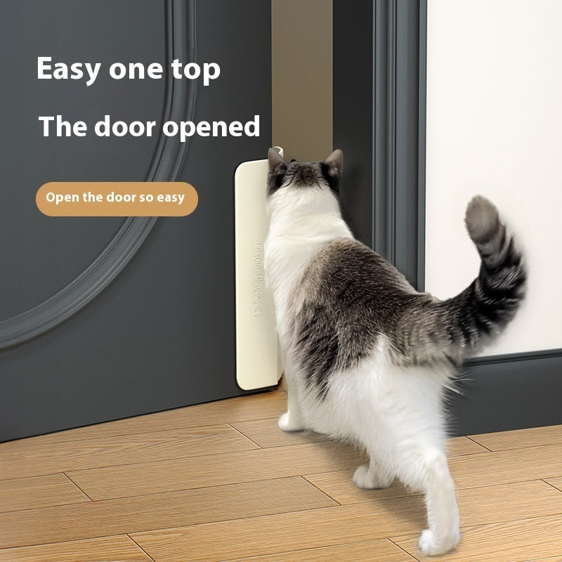 Cat Flap. Two-Way Self-Closing Cat Flap Door Aid